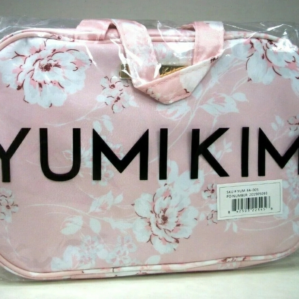 New Yumi Kim Hanging Train Case Makeup Bag